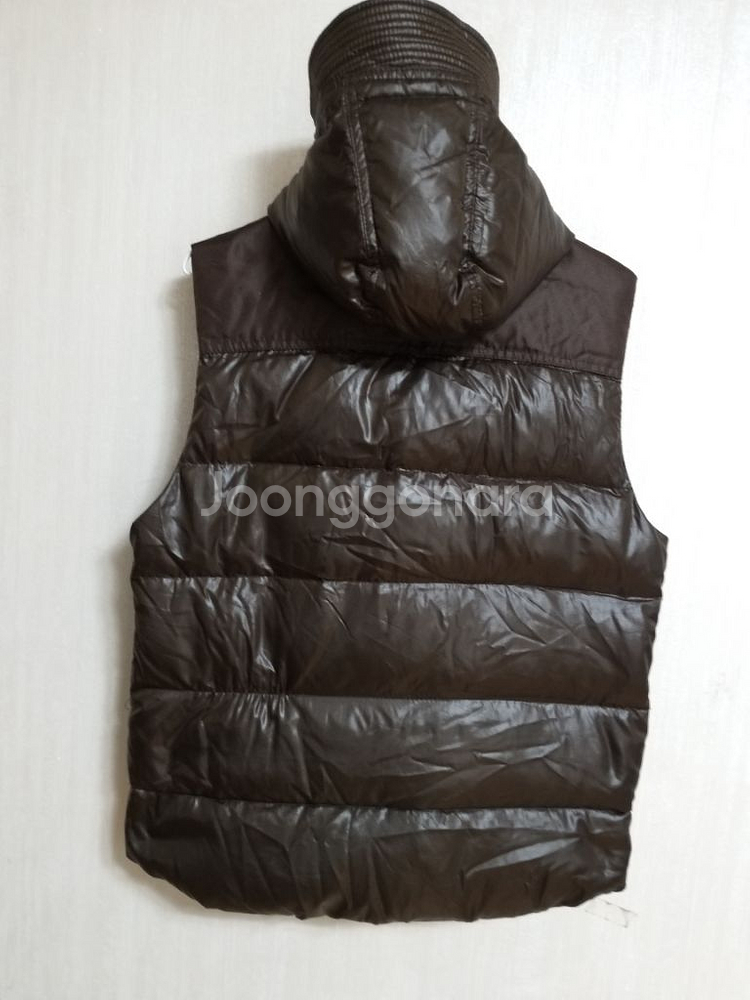 여성 타임 거위털 패딩조끼 (95)--9