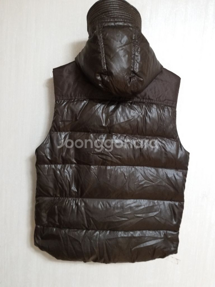 여성 타임 거위털 패딩조끼 (95)--6