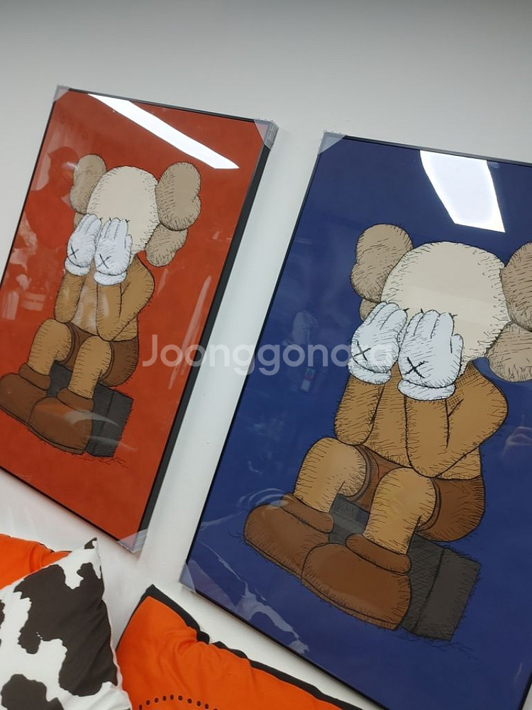 카우스 베어브릭 대형 팝아트 그림 액자 인테리어 소품--4
