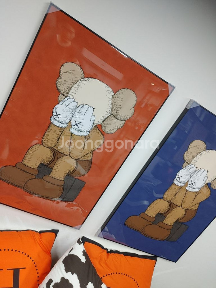 카우스 베어브릭 대형 팝아트 그림 액자 인테리어 소품--5