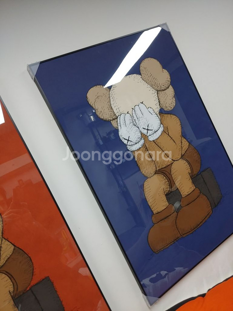 카우스 베어브릭 대형 팝아트 그림 액자 인테리어 소품--9