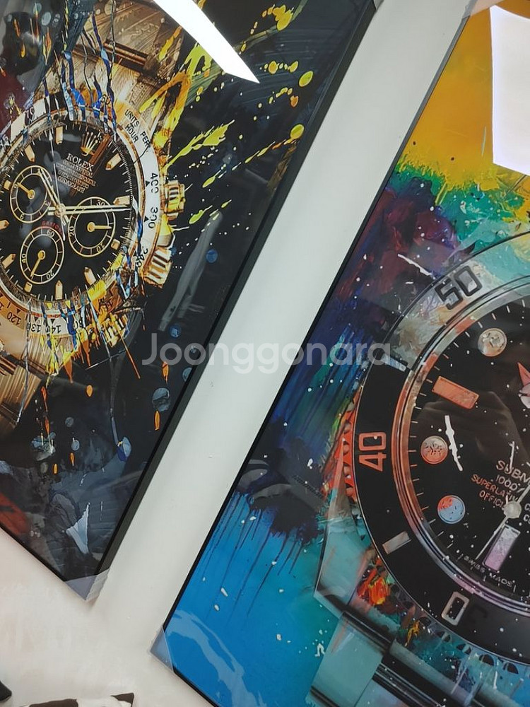 로렉스 시계 로고 대형 팝아트 그림 액자 인테리어 소품--7