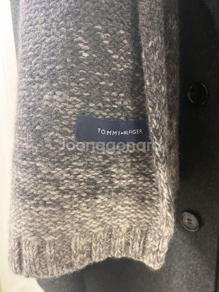 타미힐피거 울 알파카 목도리 머플러 정품 Tommy H--2