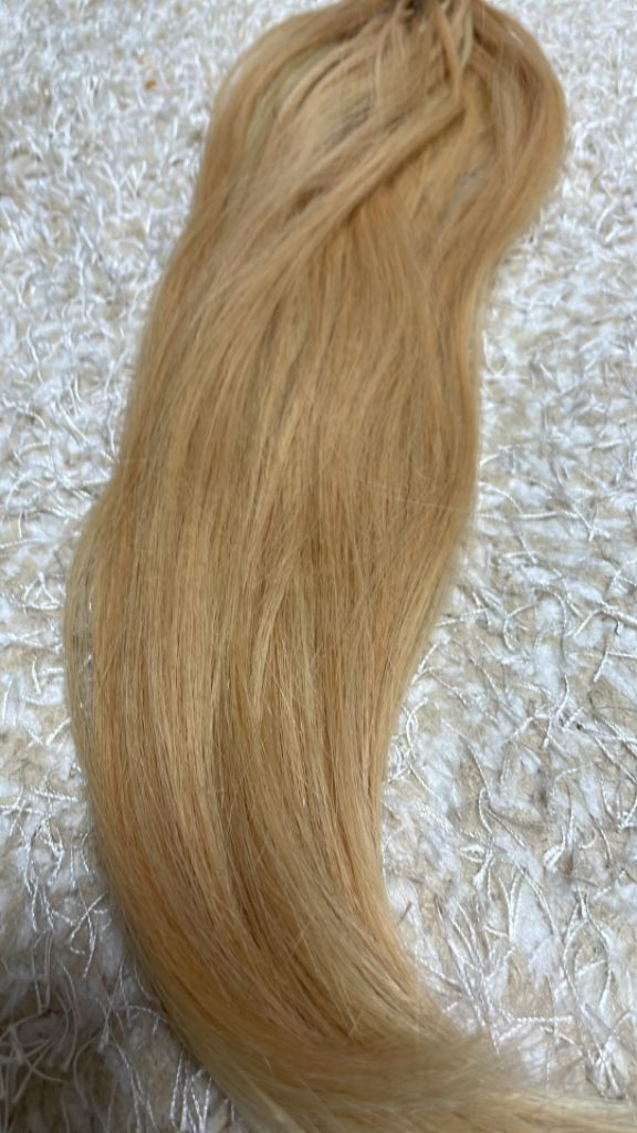 붙임머리 18인치 인모--1