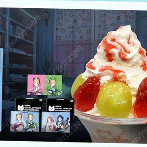 블루아카이브 콜라보 카페 특전 3,4주5,6주 팝니다