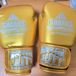 황금색 킥복싱 글러브 팝니다