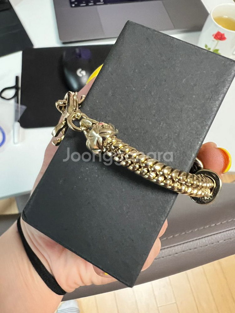샤넬 팔찌 20cm--4