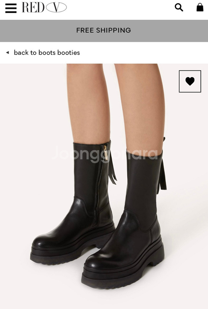 레드 발렌티노 부츠 LYE(RED) BOOT--6