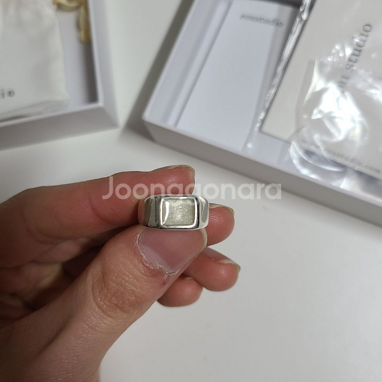 이오유스튜디오반지 texture Ring 10(새상품)--4
