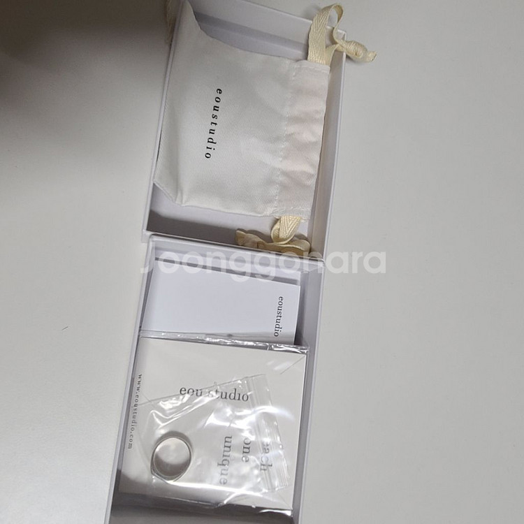 이오유스튜디오반지 texture Ring 10(새상품)--5