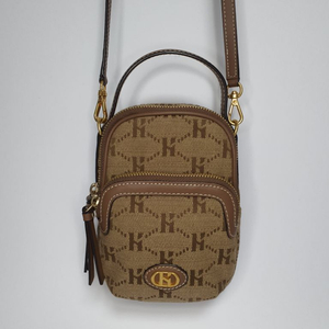 [HAZZYS] 헤지스 22FW 로고 여성 미니 토트백