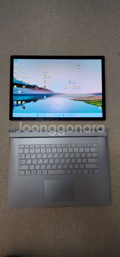 서피스북3 15인치 최고사양 i7/32gb/1tb--2