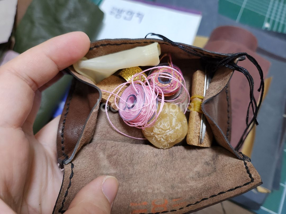 가죽공예 도구 일괄--5