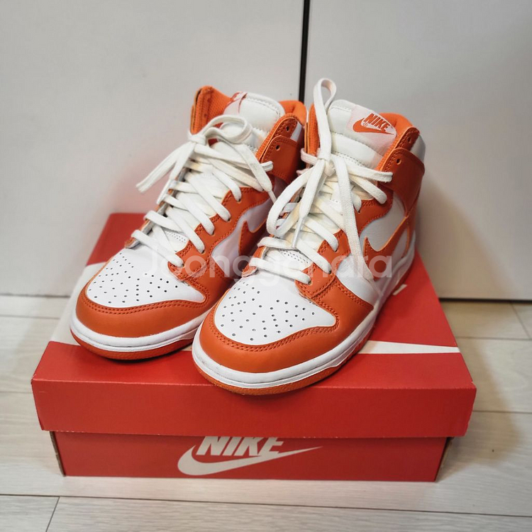 (GS) NIKE DUNK HIGH Orange | 여성신발 | 중고나라