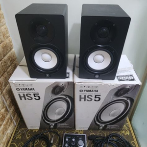 야마하hs5스피커+Audient Id4 Mk2오인페
