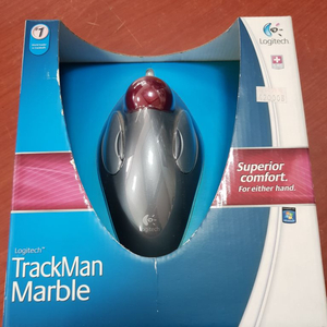 로지텍 TrackMan Marble usb마우스 미개봉