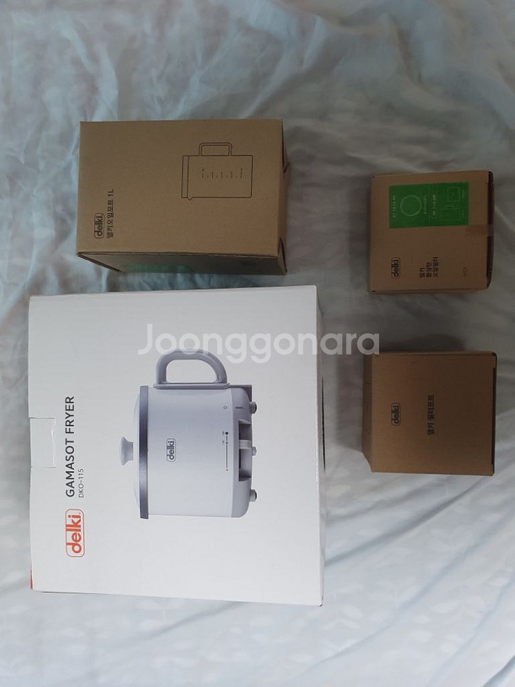 델키 신개념 가마솥 전기 튀김기 DKO-115 1.3L--0