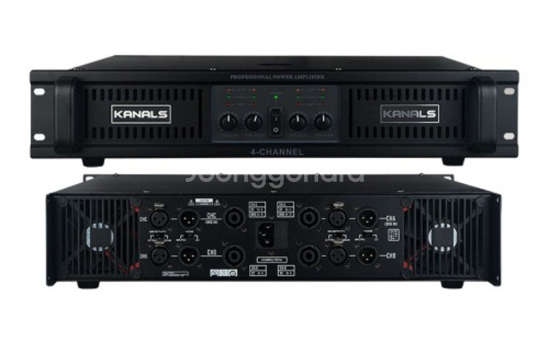 BK4-4800 고출력파워엠프 4800와트 4체널 새제--1