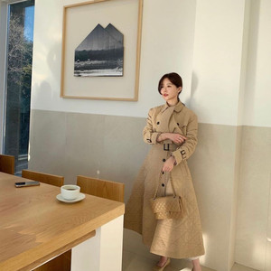 바이씨니패딩트렌치 키작녀