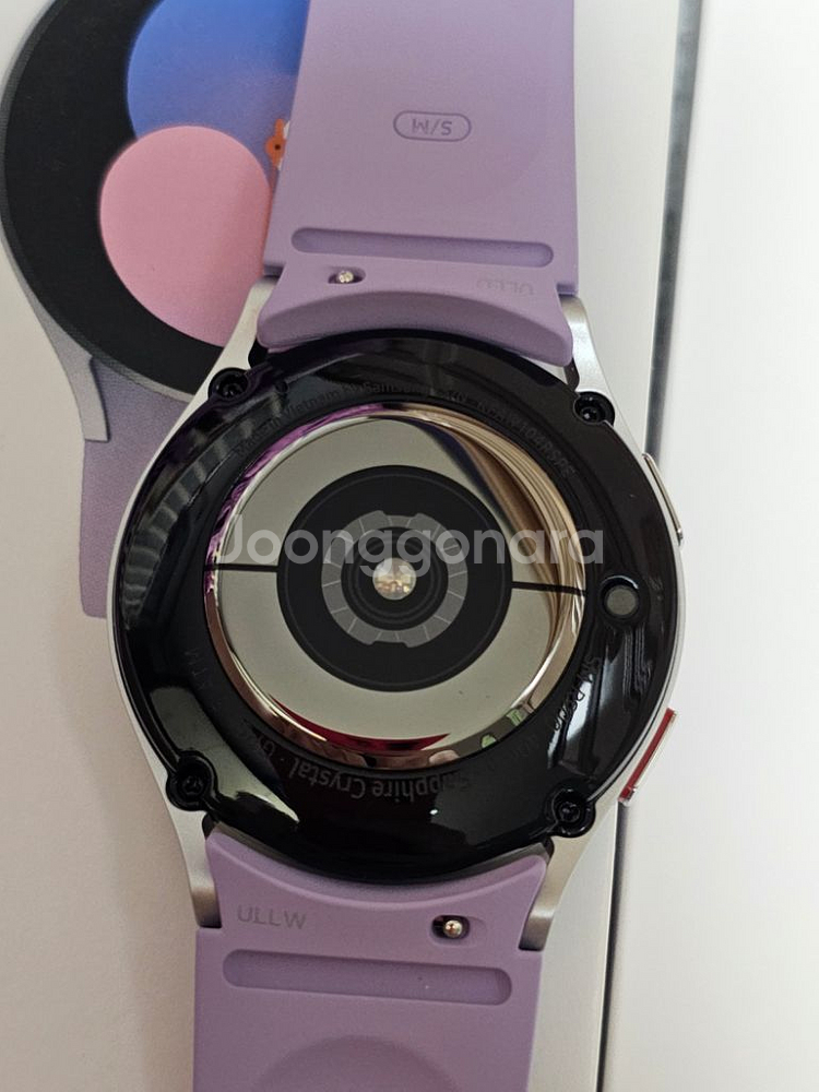 삼성 갤럭시워치5 실버 블루투스 40mm 급처--5