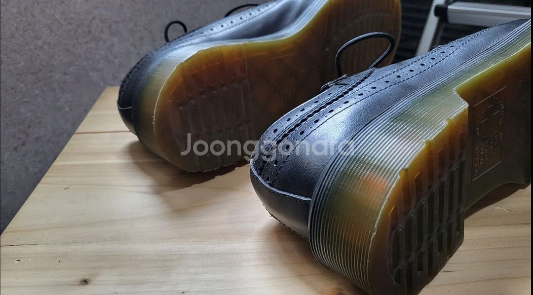 닥터마틴 3989 무광블랙 uk5 245 싸이즈--3