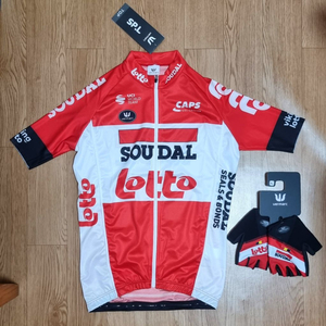 정품 미사용 2022 Lotto Soudal 져지 장갑