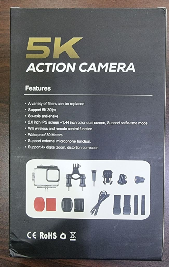 5K 액션카메라 새것 판매합니다.--2