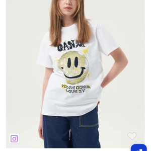 (새상품) 가니 반팔 티셔츠 XS