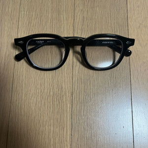 앰버옵티컬 레토 47 블랙 아넬형 뿔테 안경(새상품)