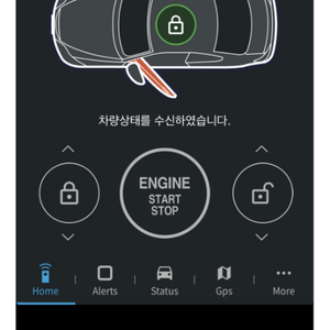 매직카 모바일 M8 M-S 스마트폰 시동 경보기 LTE