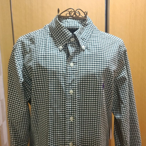 랄프로렌 폴로 체크 셔츠 s/p size