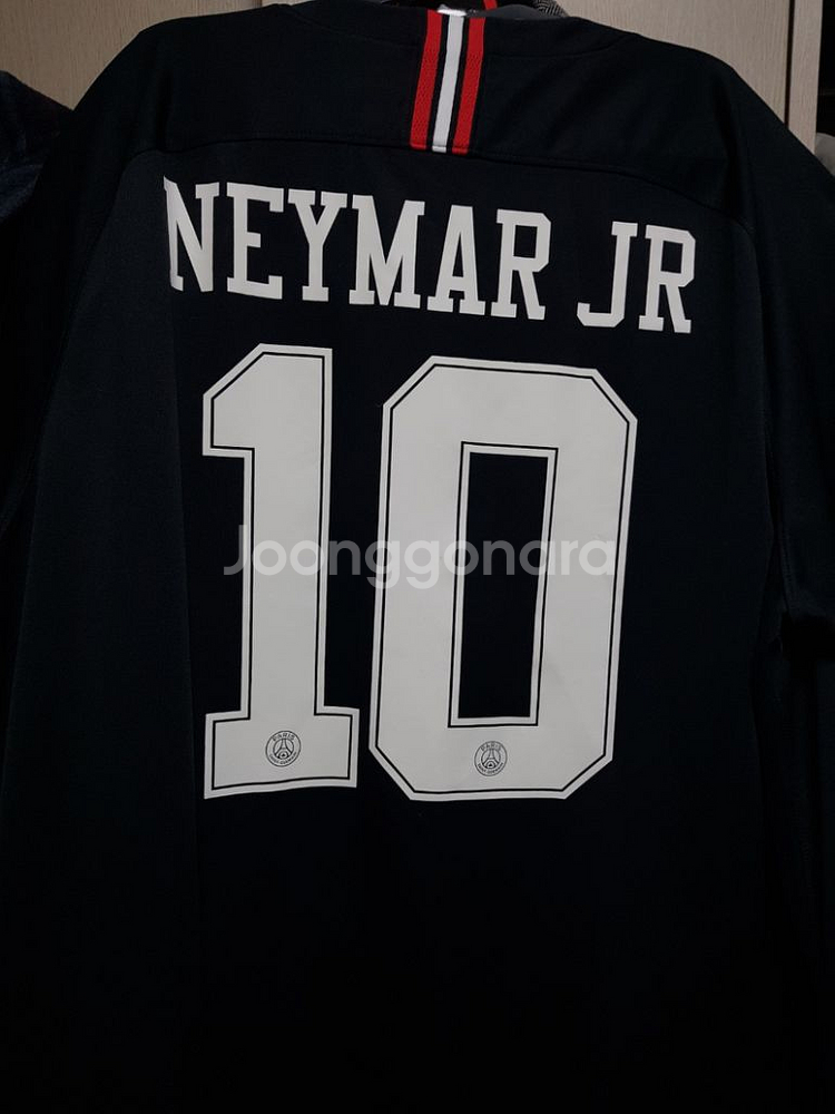 18-19 조던 파리생제르망 블랙 네이마르 유니폼--3