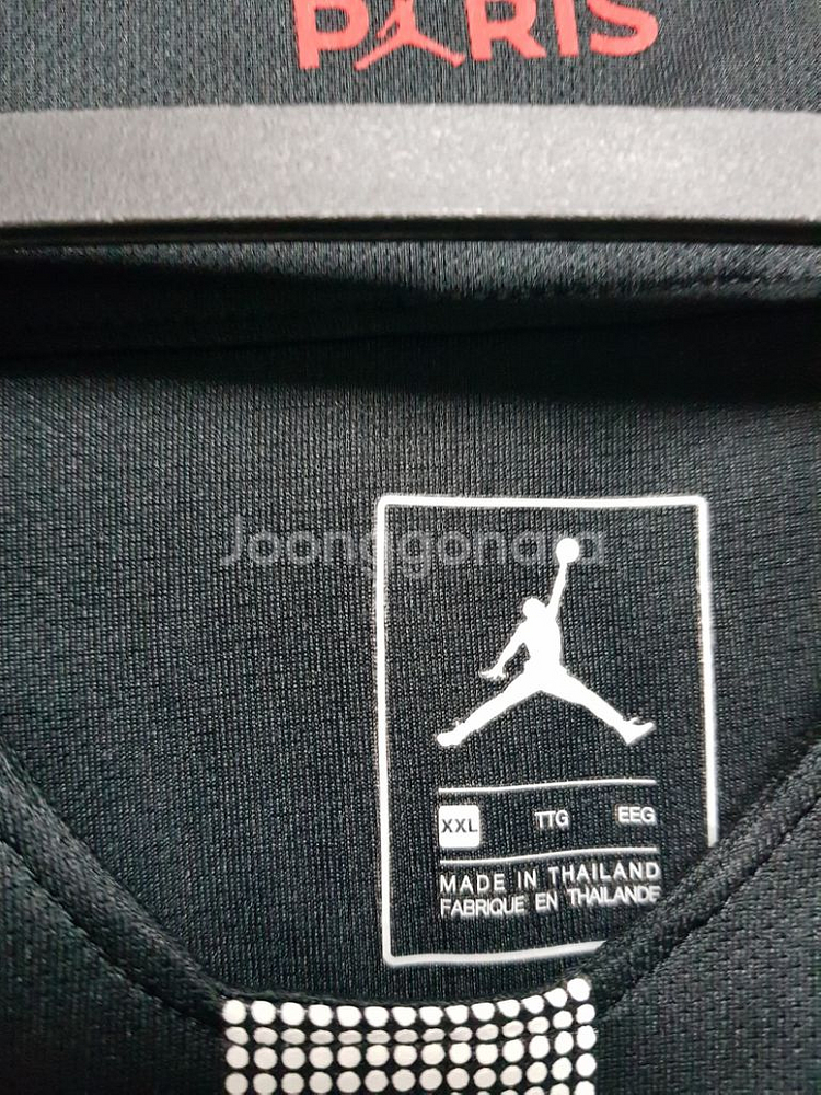 18-19 조던 파리생제르망 블랙 네이마르 유니폼--5