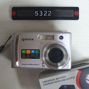 제넥스 옵티컬 3X 줌 디지털카메라