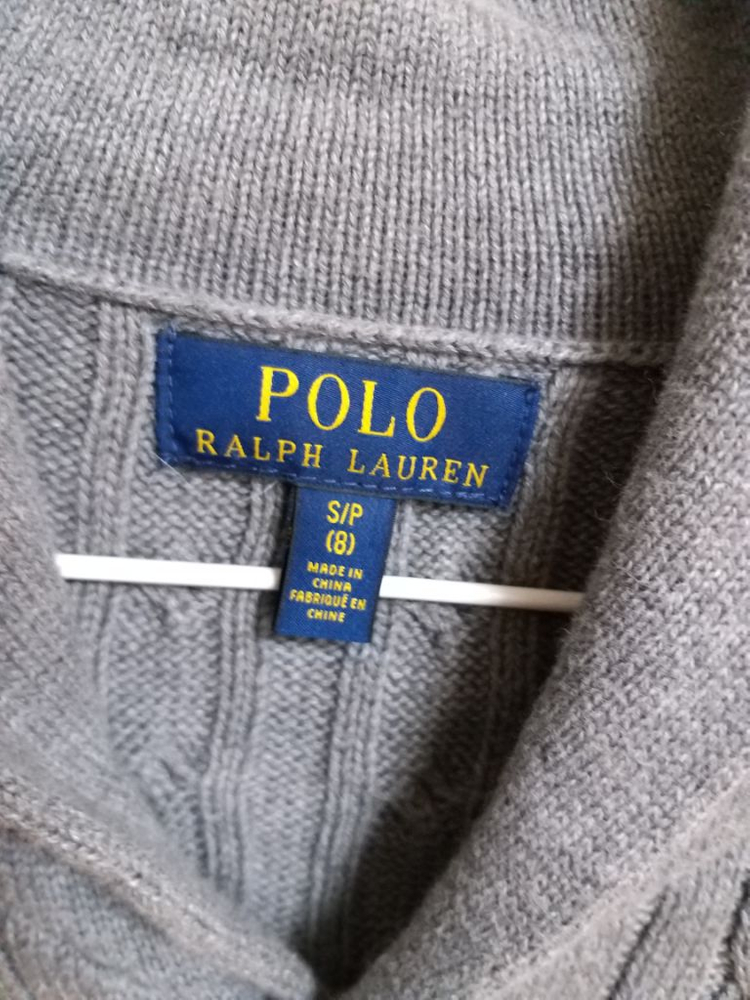 남주니어 폴로랄프로렌 꽈베기 클래식 면가디건(8.130--3