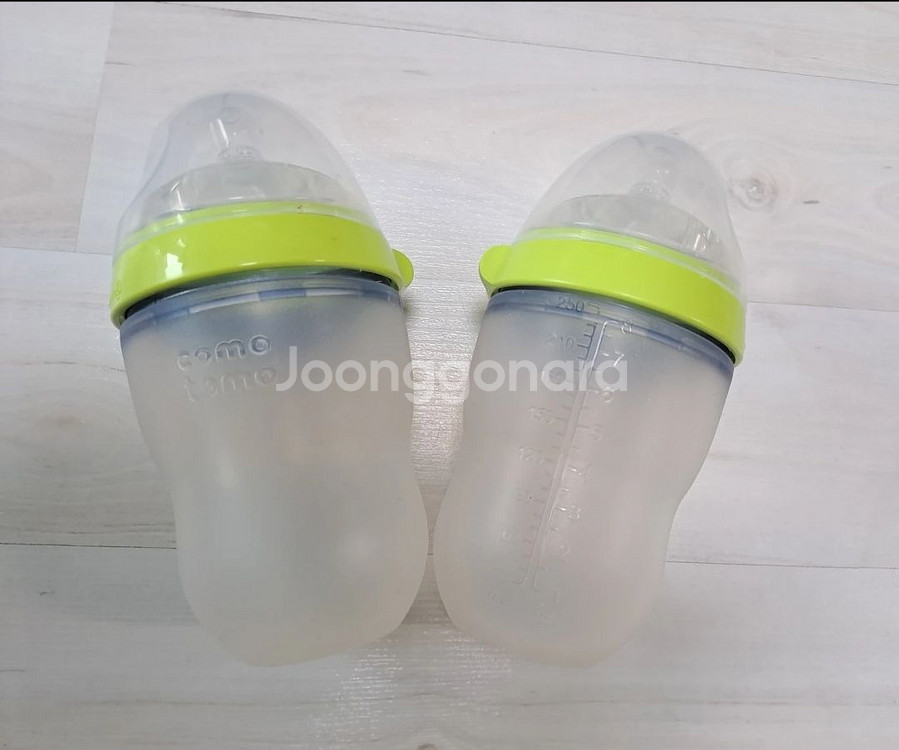 코모토모 2단계(250ml) 실리콘 젖병--2