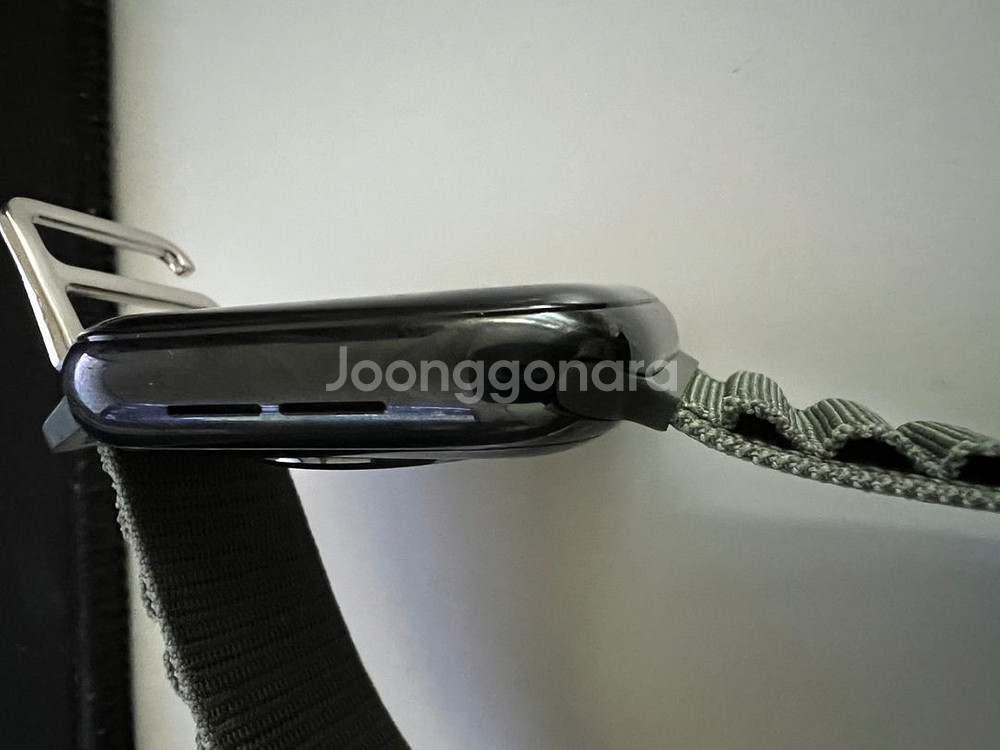 애플워치5 스테인리스 블랙 44mm--3