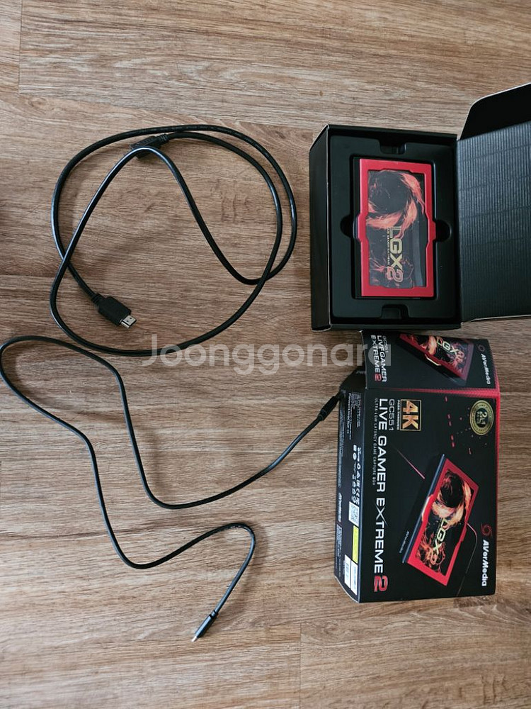 에버미디어 LGX2 GC551 캡쳐보드 팝니다--1