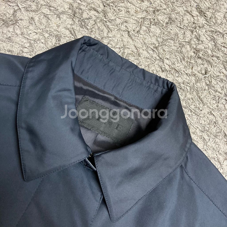 한섬 마인 네이비 트렌치코트--3