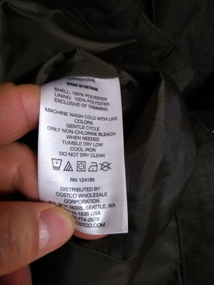 여성 커클랜드 봄.가을 하프코트 (새상품.95) 이미지