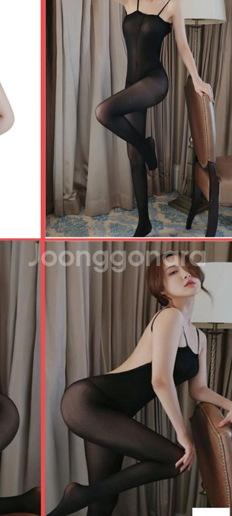 전신 이벤트 블랙 스타킹2종 44~66 (바디 프로필)--1