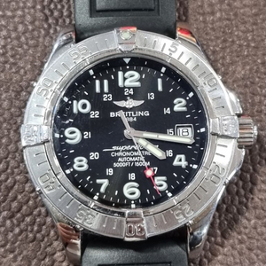 브라이틀링 슈퍼오션 오토매틱 블랙판 다이얼 BREITL