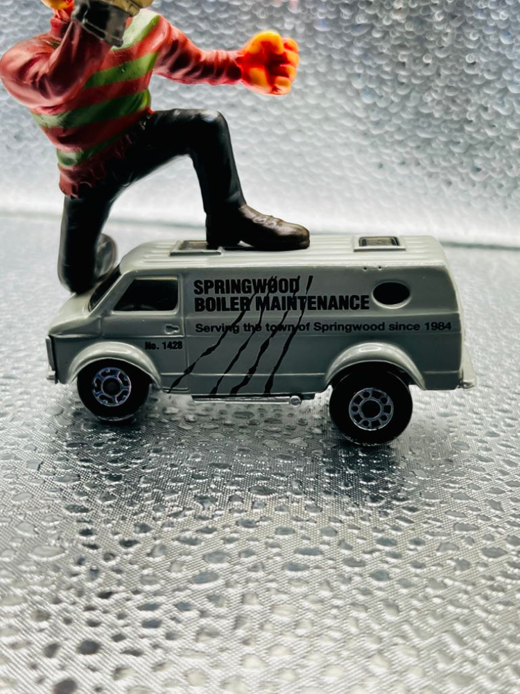 [개봉/올드토이] 엘름 거리의 악몽 프레디 크루거 카 컬렉션 매치 박스 이미지