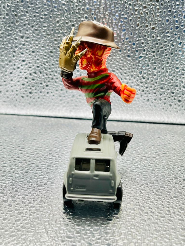 [개봉/올드토이] 엘름 거리의 악몽 프레디 크루거 카 컬렉션 매치 박스 이미지