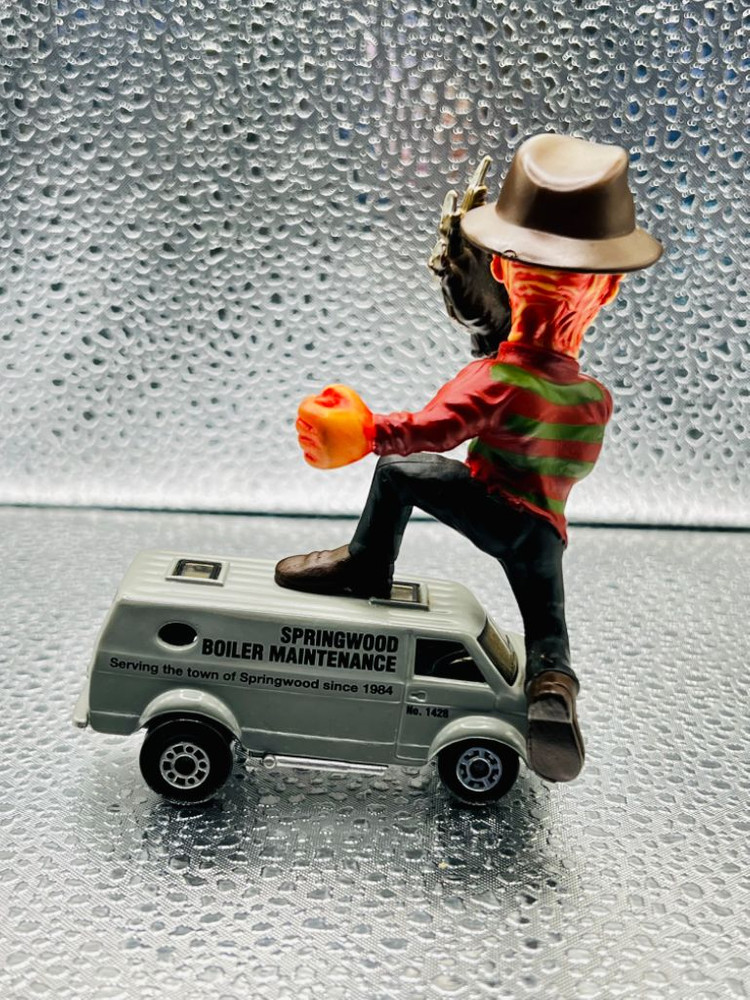 [개봉/올드토이] 엘름 거리의 악몽 프레디 크루거 카 컬렉션 매치 박스 이미지