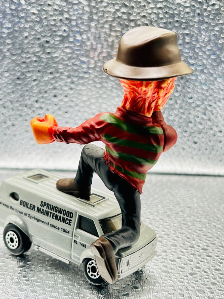 [개봉/올드토이] 엘름 거리의 악몽 프레디 크루거 카 컬렉션 매치 박스 이미지