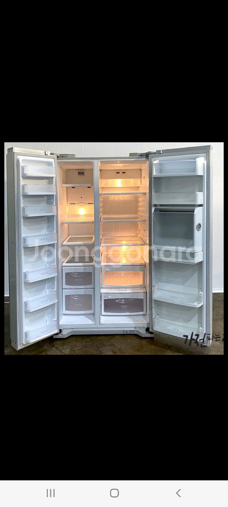 메탈대용럥 양문냉장고766리터--1