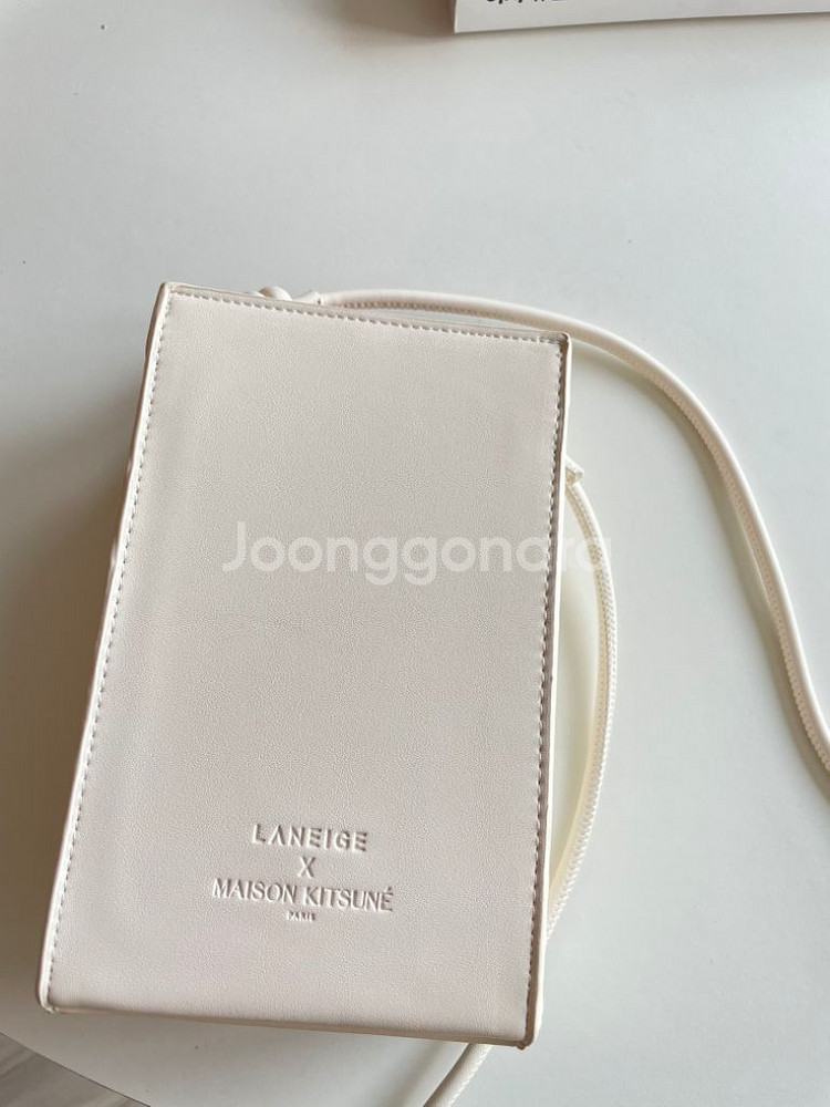 메종키츠네X라네즈 폰홀더 크로스백--2