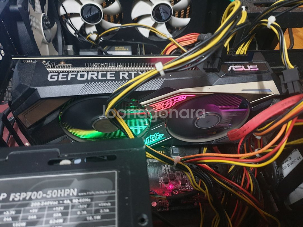 센터점검품)아수스 rtx3070 ko 팔아요--6