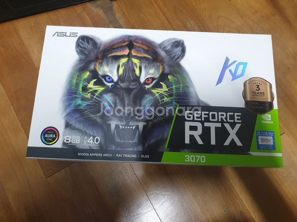 센터점검품)아수스 rtx3070 ko 팔아요--8